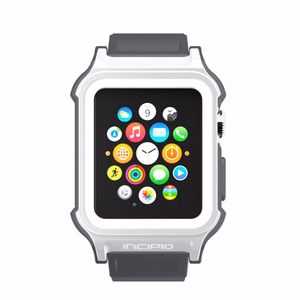 Incipio Octane tugevdatud rihm 38 / 40 / 41 mm Apple Watchile, valge ja hall