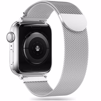 TECH-PROTECT MILANESEBAND APPLE WATCH 4 / 5 / 6 / 7 / 8 / 9 / SE (38 / 40 / 41 MM) hõbedane