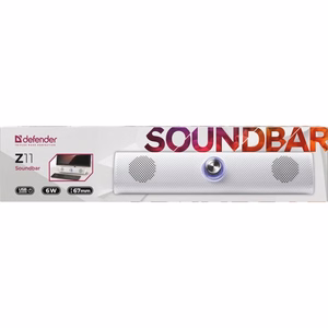 Defender Z11 soundbar 6W LED 65311 valge