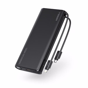 Powerbank Veger TCE130 (W2503) PD 130W 25000 mAh with built-in Type C cables / Lightning black