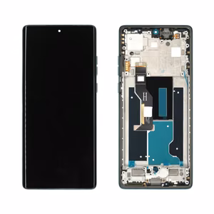 Originaal LCD-ekraan koos puutepaneeliga Motorola Edge 50 Fusion mudelile, metsasinine