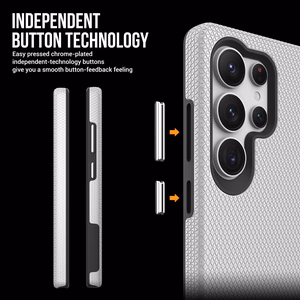 Perfectionists Triangle Ümbris Samsung S928 S24 Ultra hõbedane