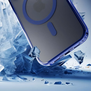 3mk Frosty MagCase sinine Ümbris jaoks Apple iPhone 15 Plus - sinine