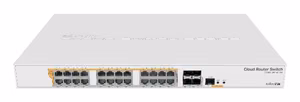 Kommutaator MIKROTIK L3 Rack 24x10/100/1000Base-T 4xSFP+ 1xRJ45