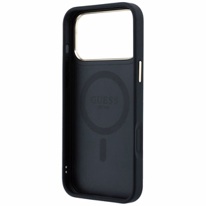 Guess Ring Stand 360 4G Classic Logo MagSafe ümbris mudelitele iPhone 17 Pro / 18 Pro, must