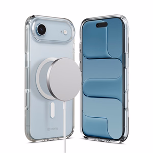 Crong Clear MAG Cover MagSafe ümbris seadmele iPhone Air, läbipaistev