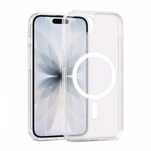 Чехол Crong Hybrid Matte Magnetic MagSafe для iPhone 17e / 16e, белый
