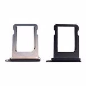 SIM Holder Ühildub Apple iPhone X SIM card holder Must