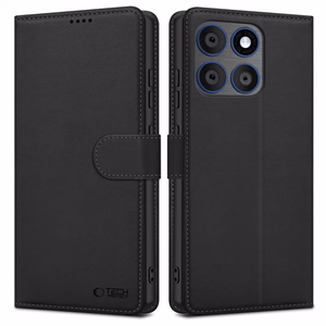 Tech-Protect Wallet ümbris Motorola Edge 70 5G jaoks, must