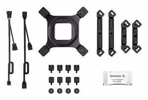 DeepCool AG620 BK ARGB V2 kiibistiku, emaplaadi õhkjahuti 12 cm must 1 tk