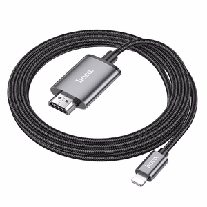 Kaabel Hoco UA27 Lightning to HDMI 2.0m hall