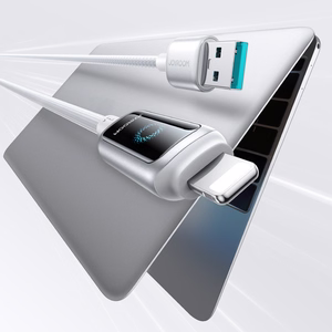 USB-kaabel Joyroom S-A55 USB-A Lightning 3A 1.2m valge