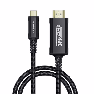 Acefast C1 USB-C/HDMI видеокабель 4K 60Hz HDR 1.8m - черный