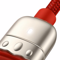 Baseus Kaabel Year of the Tiger 3 in 1 - USB to Type C, Lightning, Micro USB - 3,5A 1,2 metres (CASX010009) punane