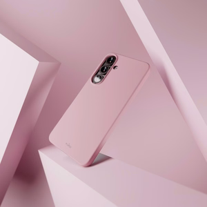Puro Icon Silicone Ümbris jaoks Samsung Galaxy S25 - roosa