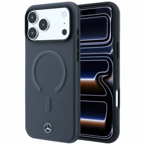 Mercedes 3D MagSafe nahast ümbris mudelitele iPhone 18 Pro Max / 17 Pro Max, antratsiit