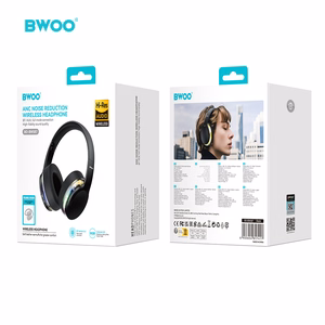 BWOO ANC Juhtmevaba Headphone Premuim Sound Quality BW587 must