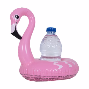 SUNCLUB täispuhutav flamingokujuline topsihoidja