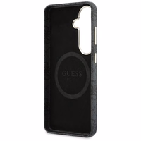 Guess ümbris 4G Rhinestone Round Logo MagSafe for Samsung Galaxy S26 must