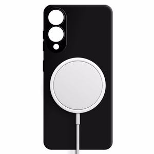 3mk Hardy Silicone MagCase для Samsung Galaxy S25 Edge - чёрный