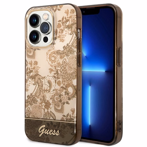Guess GUHCP14LHGPLHC iPhone 14 Pro 6.1" ooker kõvaümbris Porcelain kollektsioon