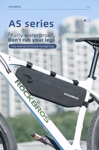 Rockbros AS-043 Velcro jalgrattakott, 3l - must
