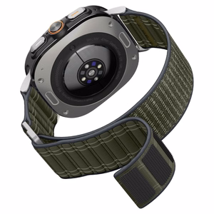 SPIGEN WBF0 rihm SAMSUNG GALAXY WATCH ULTRA 2024 / 2025 (47 MM) roheline