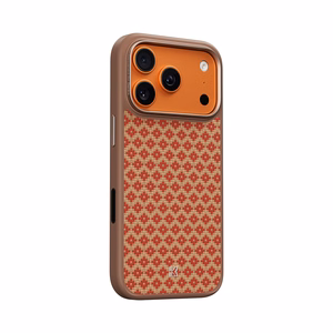Benks Magnetic Armor Pro Kevlar чехол Metal Frame 600D (YB69) для iPhone 17 Pro оранжевый