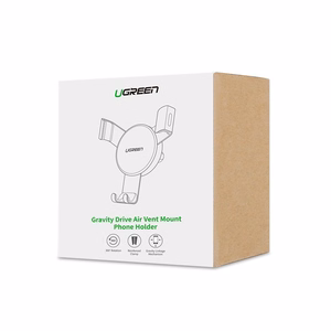 Ugreen auto gravitatsiooniline hoidja ventilatsioonirestile hall (50564)