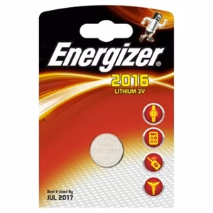 Energizer CR2016 liitiumpatarei, 1 tk