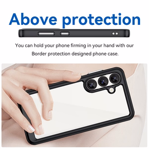 Чехол Outer Space для Samsung Galaxy S25 Edge с гибкой рамкой - чёрный