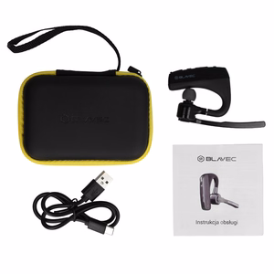 Blavec Bluetooth Headset Voyager 1 Multipoint (BHVG1-B) black (damaged packaging)