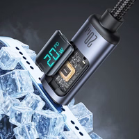 USB Kaabel Joyroom "S-CL020A16" must "Type-C / Lightning" 120cm (kuni 20W)