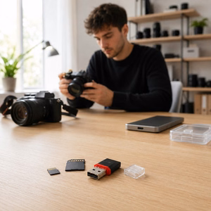 Esperanza EA134K kaardilugeja must, hõbedane, läbipaistev USB 2.0