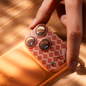 Benks karastatud klaasist Armor Warrior objektiiv (OR69) Iphone 17 Pro ArmorGrid oranž (kaamerasaare) jaoks