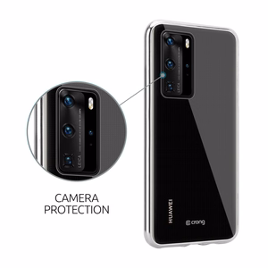 Crong Crystal Slim ümbris seadmele Huawei P40, läbipaistev