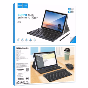 Hoco tahvelarvuti 10.1" 6GB/128GB HD Wi-Fi/4G/BT 5.0 Android 14 A15 hall