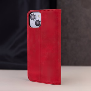 Smart Suede чехол для Xiaomi Redmi A5 Global (173,45 x 79,35 x 8,45) красный