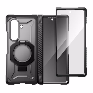 Supcase UB Grip Mag MagSafe ümbriste komplekt, 2 tk, Samsung Galaxy Z Fold 8 jaoks, must