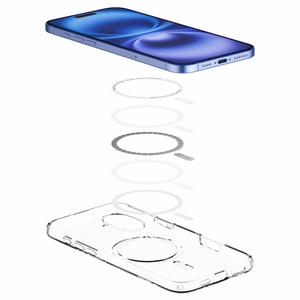 SPIGEN ümbris LIQUID CRYSTAL MAG compatible with MagSafe do IPHONE 16 Plus clear