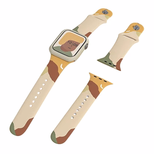 Silikoonist rihm Moro kellade käepael Apple Watch 38 / 40 / 41 mm jaoks - Muster 1