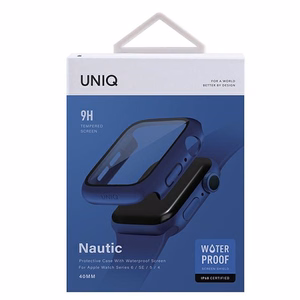 Чехол Uniq Nautic для Apple Watch 4/5/6/SE 40 мм - синий