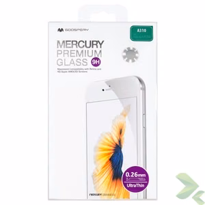 Mercury Premium Glass 9H karastatud ekraanikaitseklaas seadmele Samsung Galaxy A3 (2016)