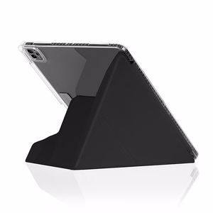 STM OPP kaanega ümbris seadmele iPad Air 13" M4 (2026) / M3 (2025) / M2 (2024), must