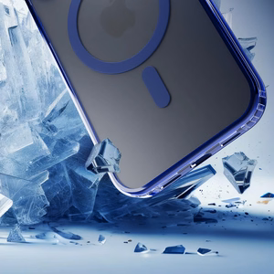 Чехол 3mk Frosty MagCase для iPhone 17 Air - синий