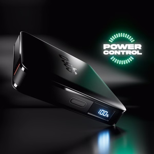SBS HD 10W 5000mAh USB-C Akupank koos LCD Ekraan - must