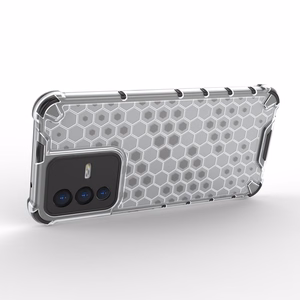 Honeycomb case бронированная крышка с гелевой рамкой Vivo V23 5G чёрный