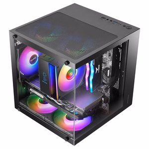 Mars Gaming MC-CUBE computer case Mini Tower Black