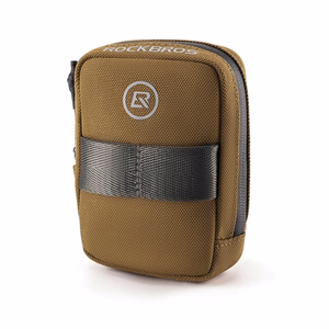 Rockbros F006 jalgratta sadulakott 0.35 l - pruun