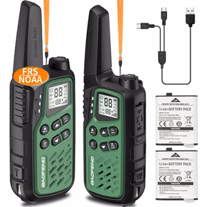 Baofeng BF-T25E raadiosaatjate komplekt, 2 tk, rohelised